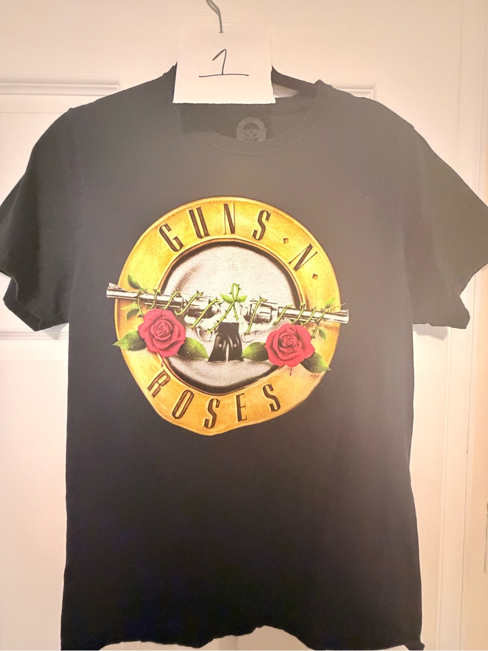 Guns N' Roses Black Graphic Short Sleeve Tee